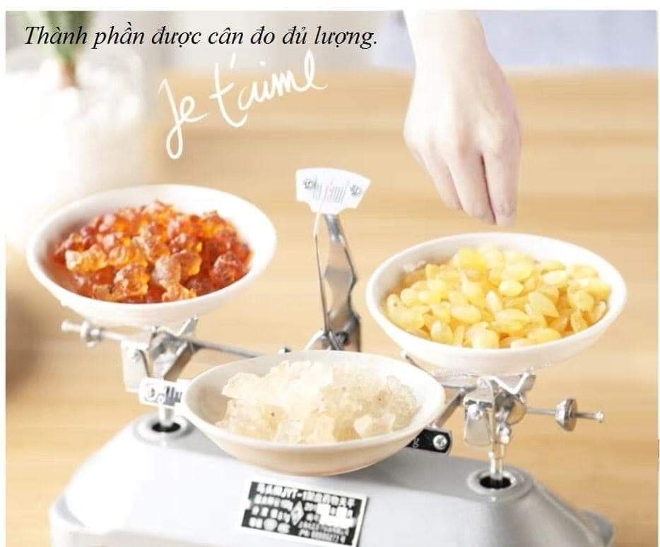 Combo 3vị bồ mễ tuyết yến nhựa đào siêu tiện lợi tặng kèm táo đỏ
