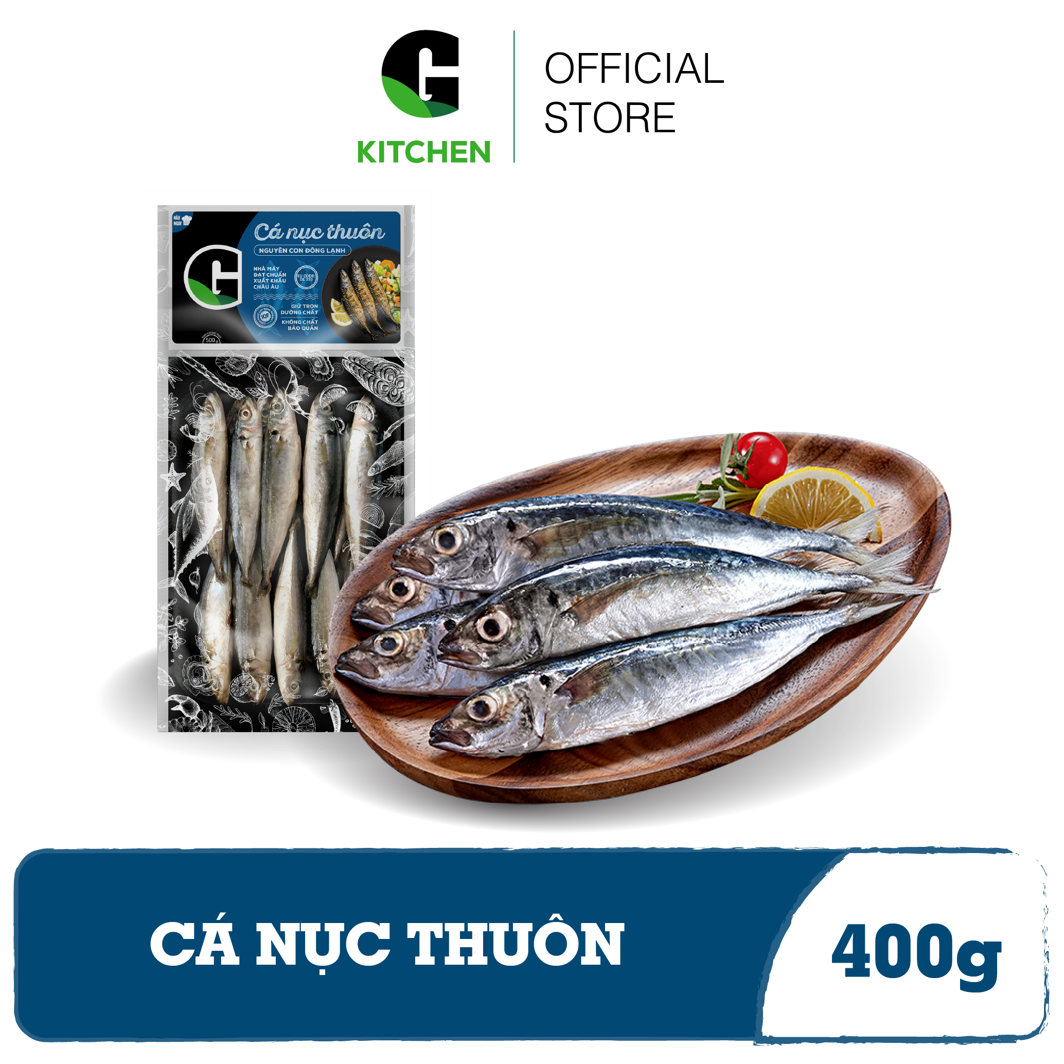 HCM - CÁ NỤC THUÔN GKITCHEN 400G