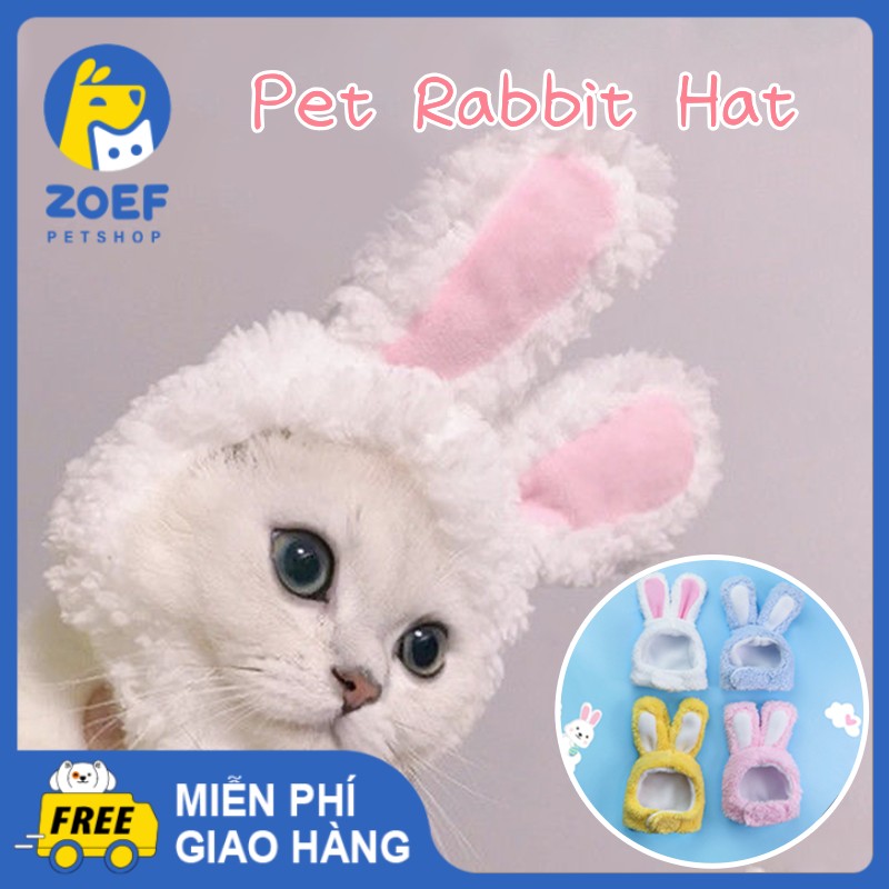 ZOEF Mèo Thỏ Mũ Con Chó Nhỏ Dễ Thương Hat LI0498