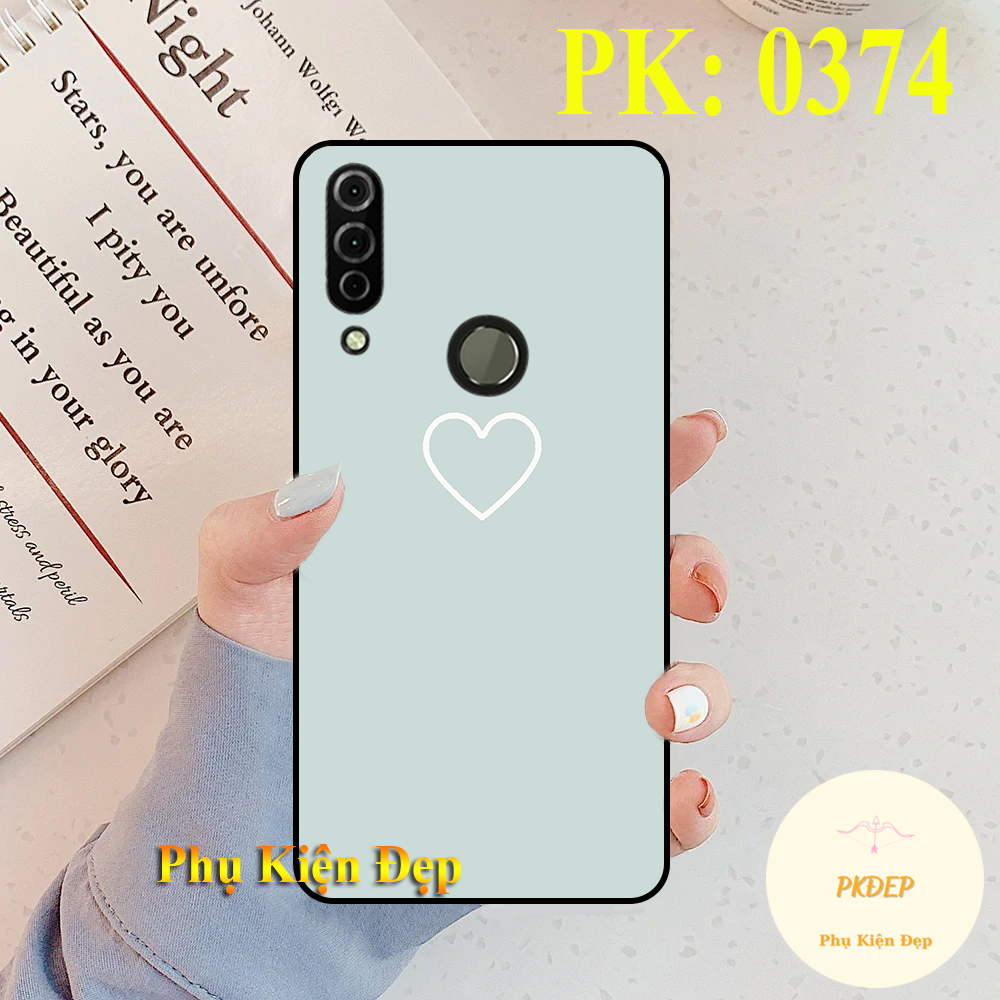 [HCM]Ốp lưng Vsmart Joy 3 dẻo đen in hình thả tim siêu yêu