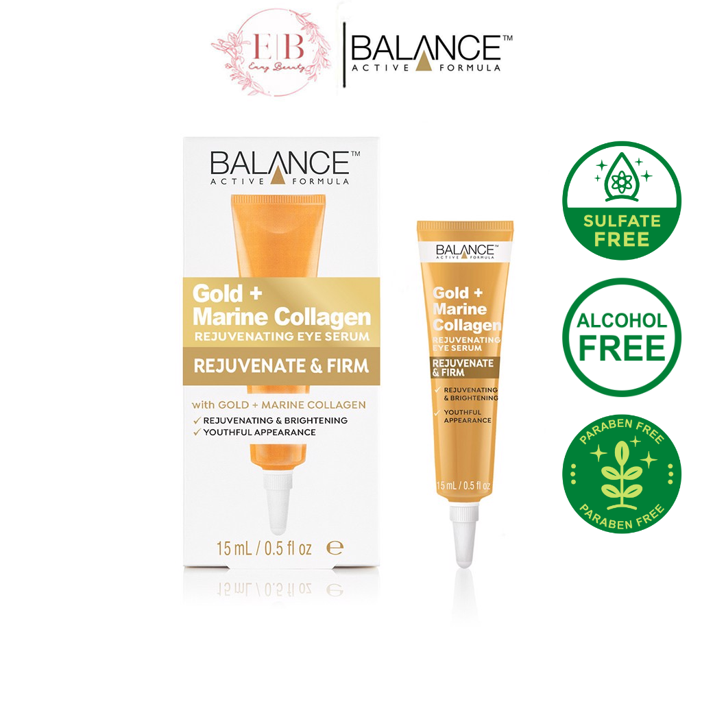 Kem Dưỡng Mắt Balance Active Formula Giảm Thâm Quầng 15ml Gold Collagen