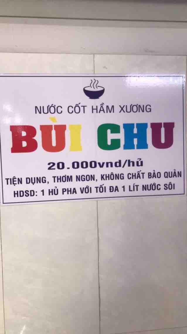 Nước cốt hầm xương