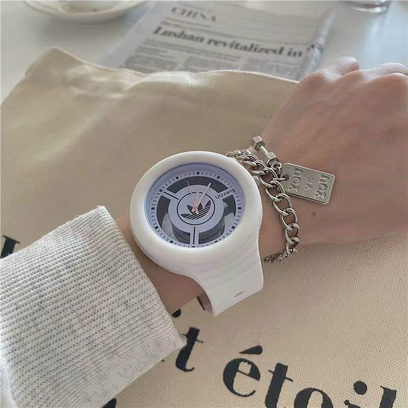 Đồng hồ thời trang nam nữ nschic mặt tròn NS11