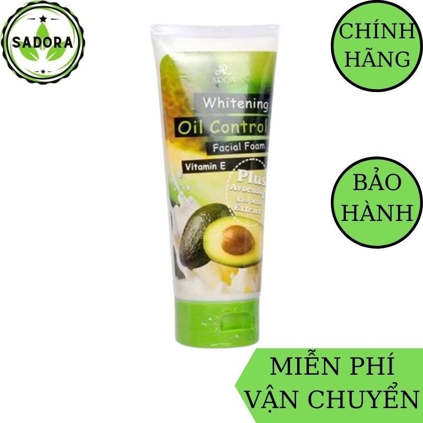 [FreeShip] Sữa Rửa Mặt Bơ 210g Thái Lan SADORA giúp rửa sạch sâu các bụi bẩn bám trên da, sạch nhờn, ngăn ngừa lão hóa, cung cấp dưỡng chất cấp ẩm cho da, không gây kích ứng cho da