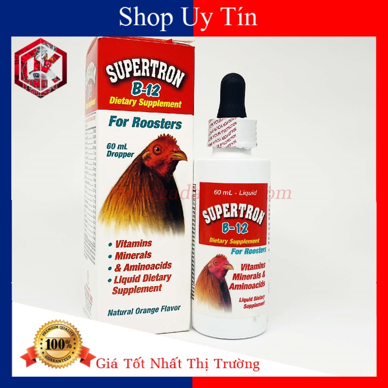 Super tron b12 60ml-nuôi gà chế độ đá