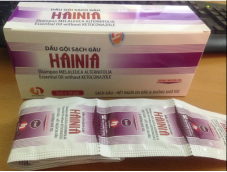 Dầu gội chống gầu Hainia - Sạch gầu, hết ngứa