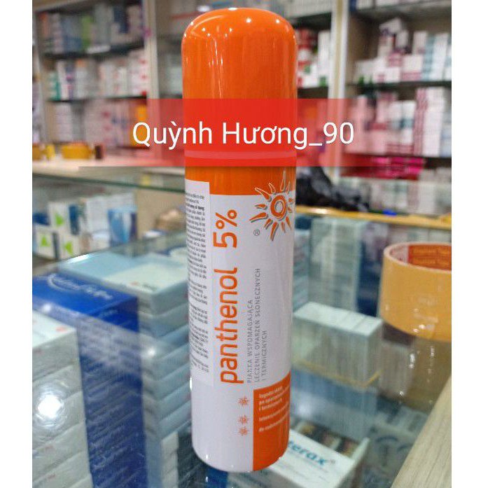 Xịt panthenol 5% giúp làm dịu da,chống bỏng nắng