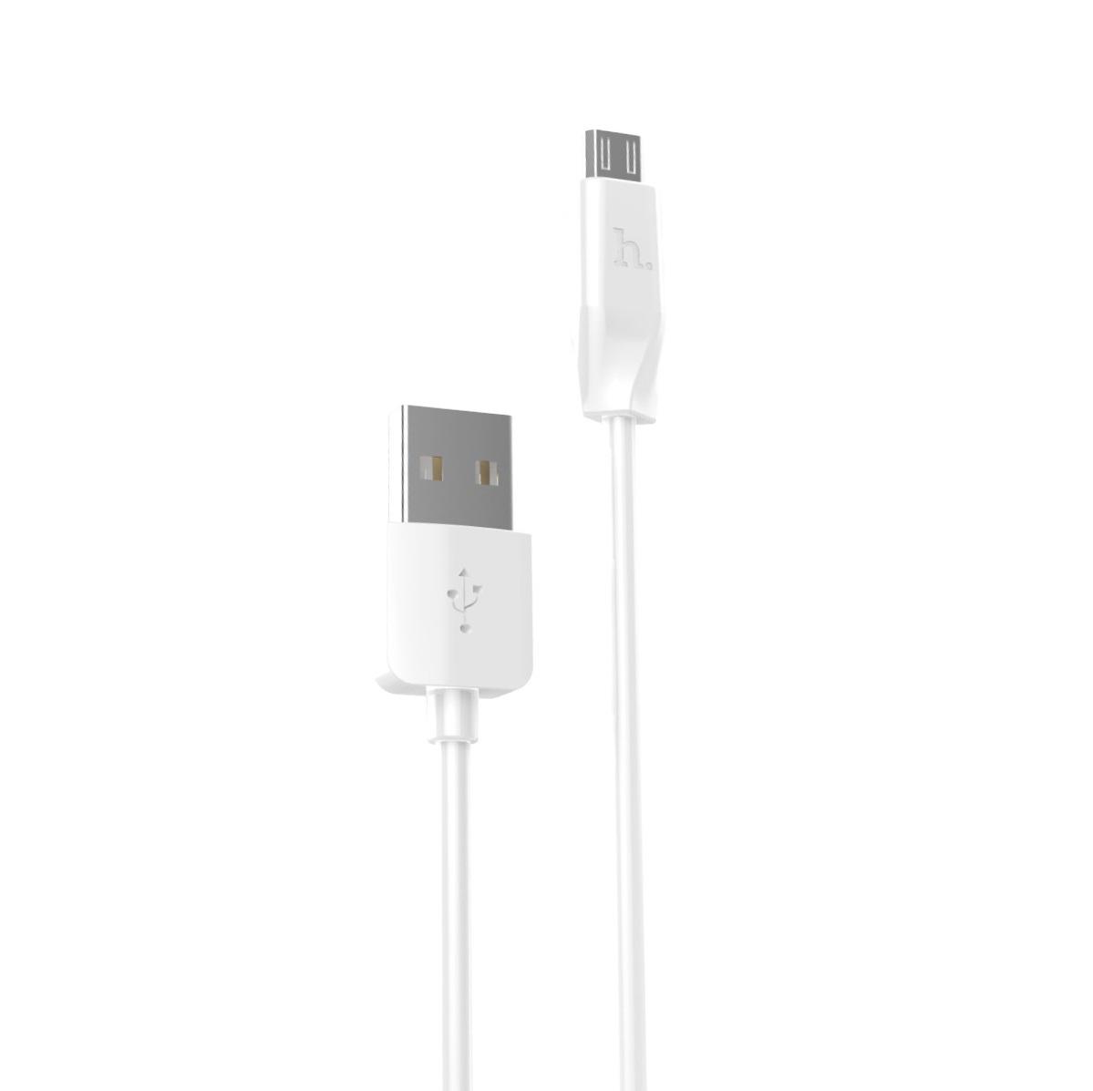 Cáp sạc Micro USB Hoco DU01 sạc nhanh 2.4A, dây dẻo chống đứt dài 100cm 1