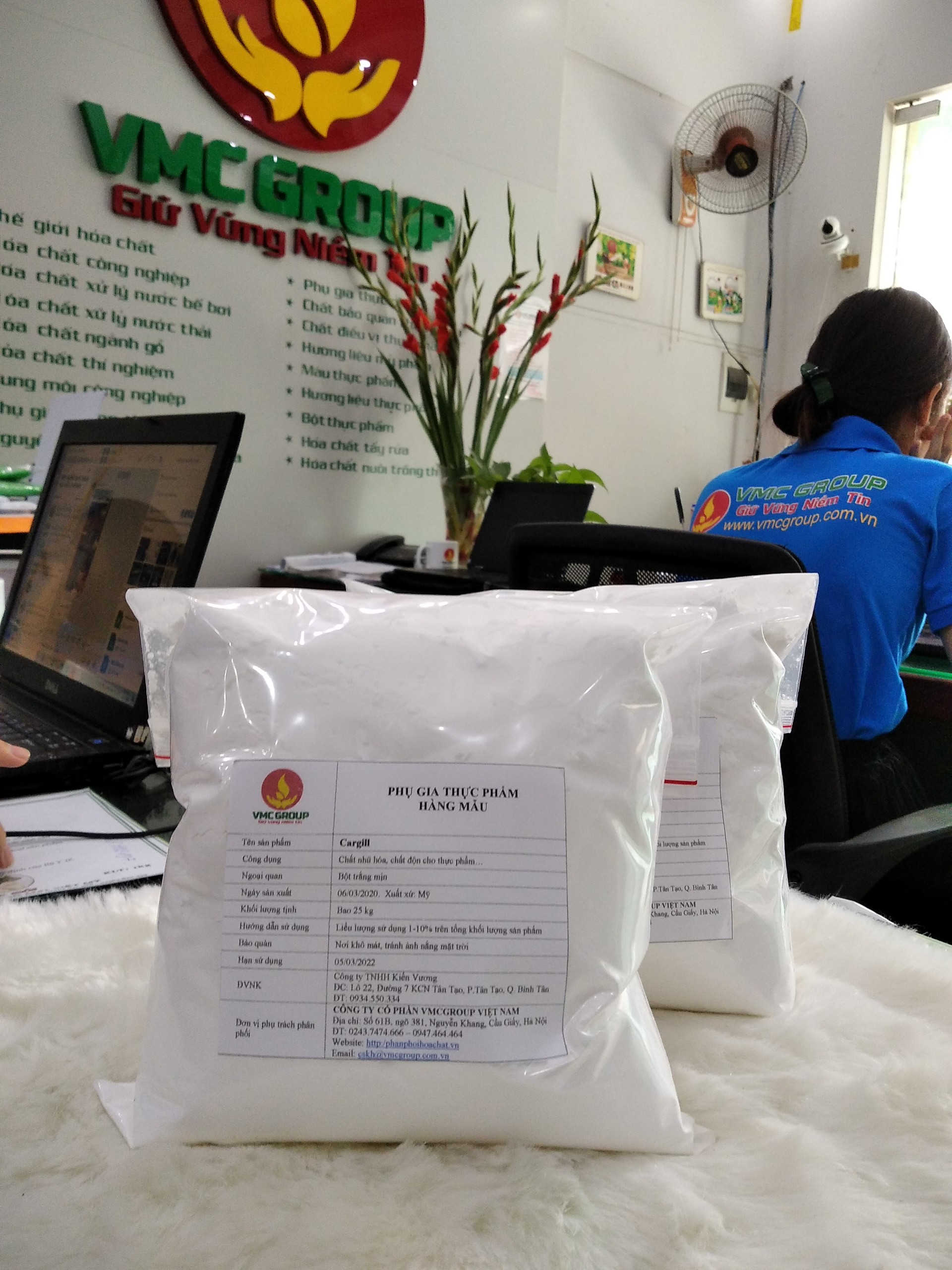 Chất ĐỘN KẾT DÍNH cho GIÒ CHẢ - Tinh bột bắp biến tính Cargill