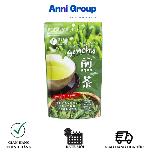 [HCM]Sencha - Trà Xanh Nhật Bản 120 Gram - Đồ uống giảm cân tốt sức khỏe pha trà ủ lạnh trà nóng thích hợp cho gia đình văn phòng - NPP Anni/ Green Tea (Sencha) made in Japan - Cold Brew Hario or Hot
