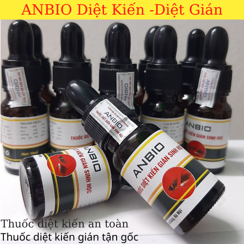 Combo 3 lọ Thuốc diệt Kiến Gián Anbio