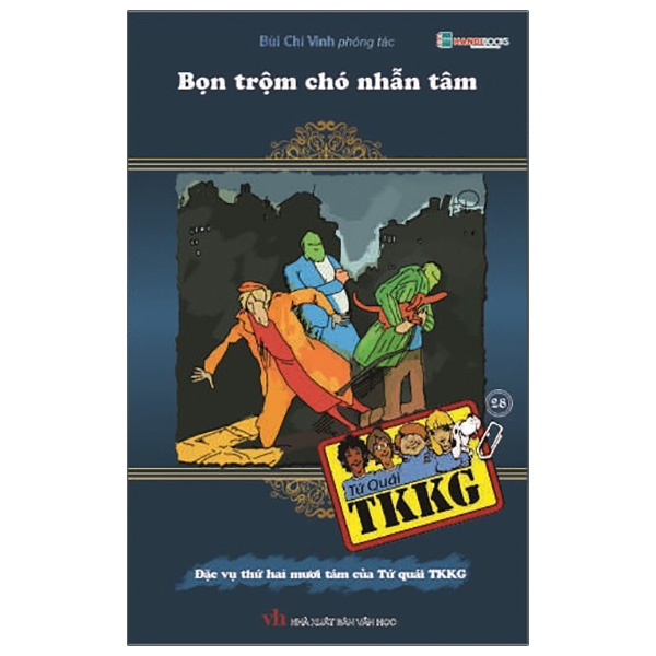 Fahasa - Tứ Quái TKKG - Tập 28: Bọn Trộm Chó Nhẫn Tâm