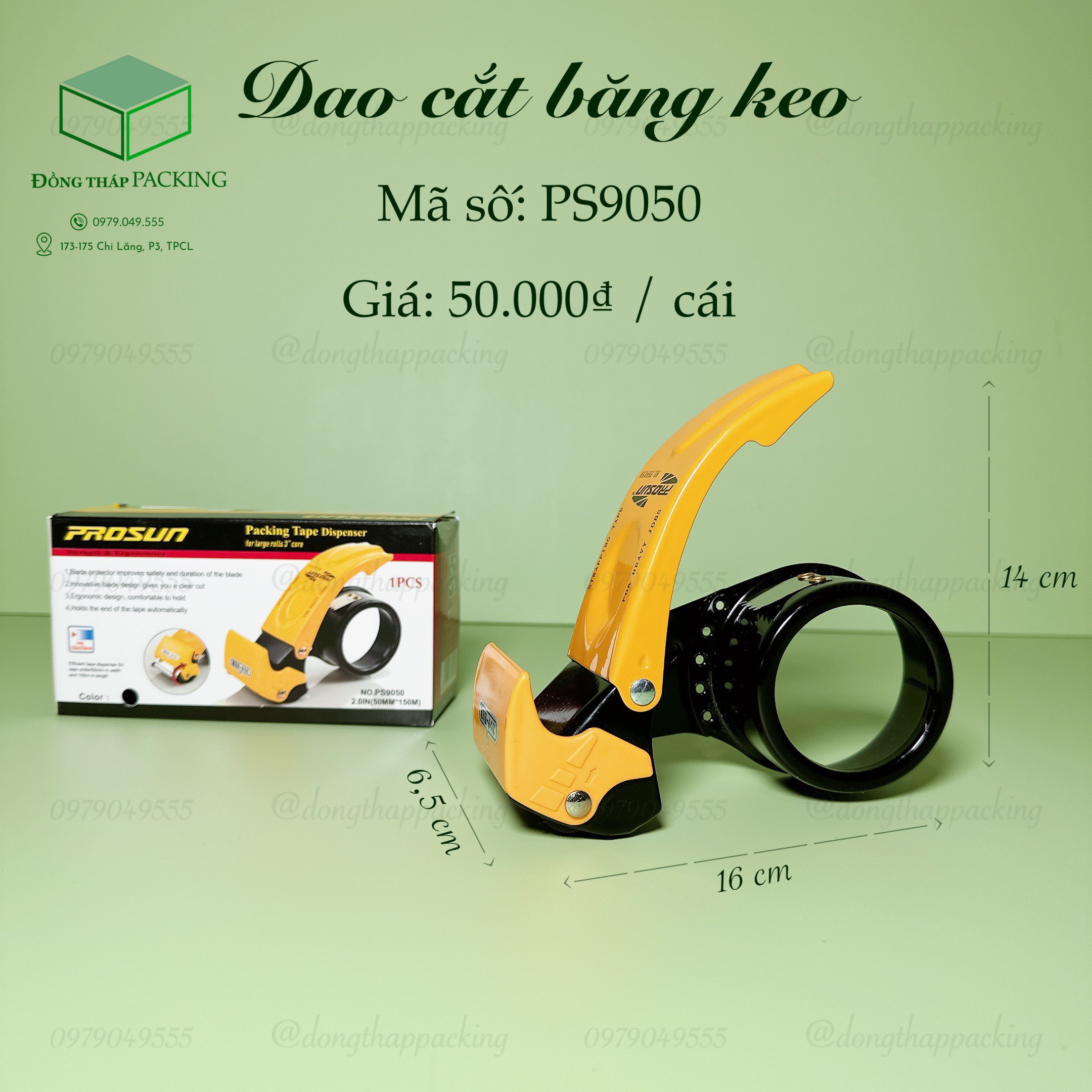 Dụng cụ cắt băng keo cao cấp ps9050