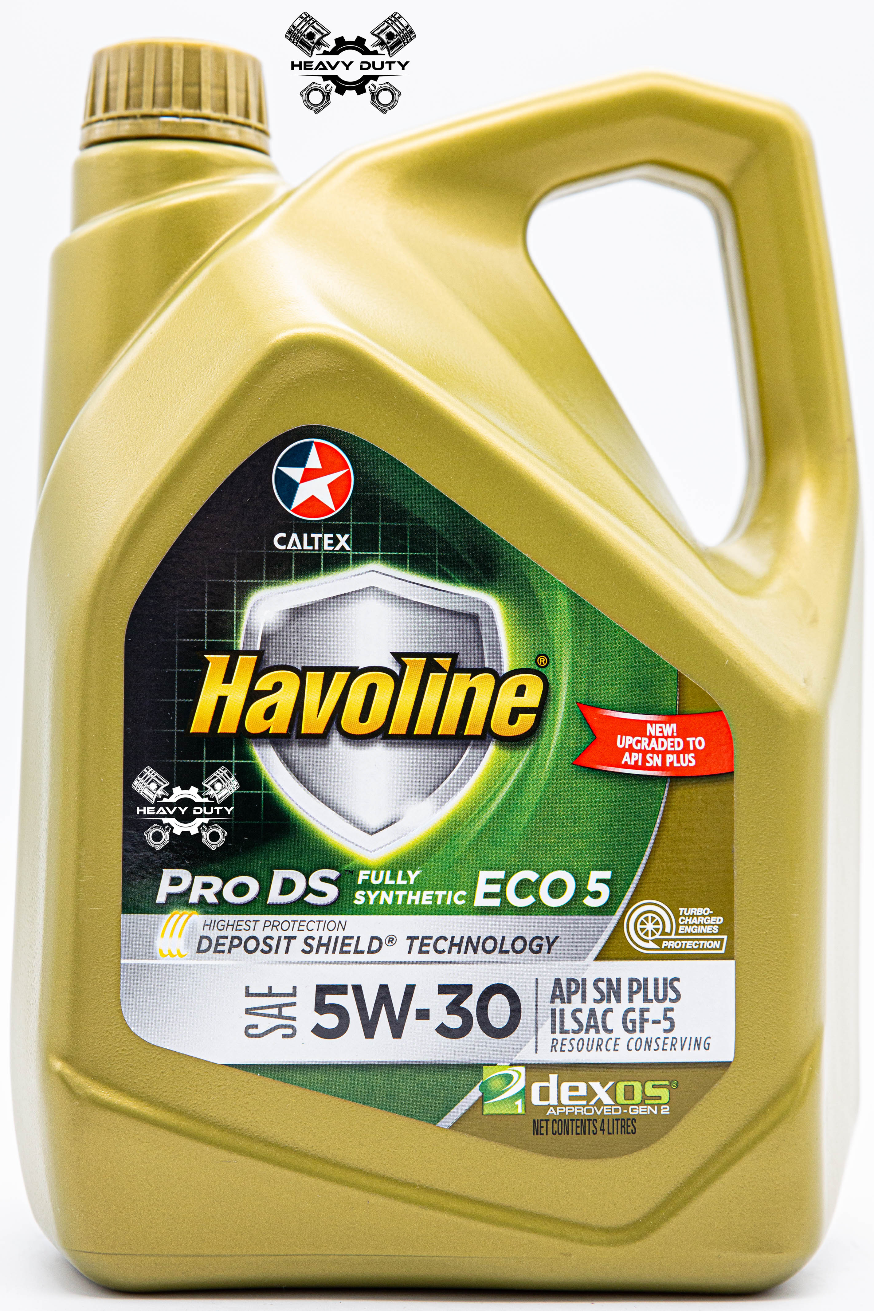 [HCM]Nhớt Oto Cao Cấp Havoline® ProDS Fully Synthetic ECO 5 5W-30 [4L]