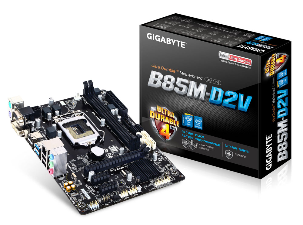 Mainboard gigabyte ga - b85 m - d2v