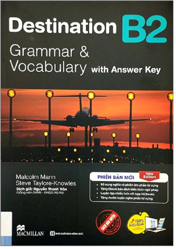 Sách - Destination B2: Grammar And Vocabulary with Answer Key (Tái Bản 2025)