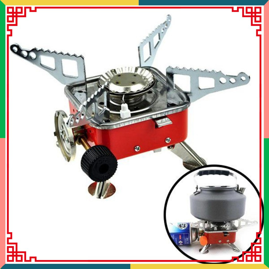 Bếp gas du lịch dã ngoại mini xếp gọn