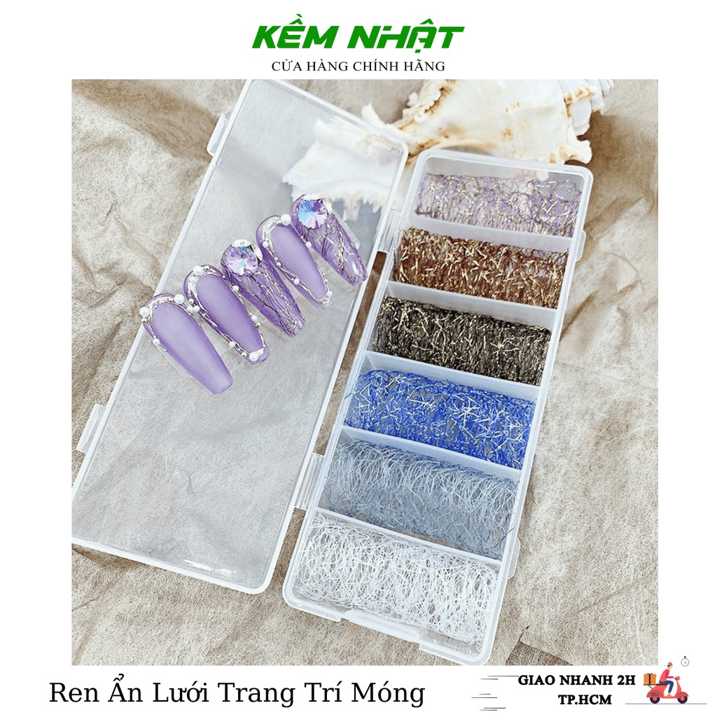 Ren ẩn lưới trang trí móng