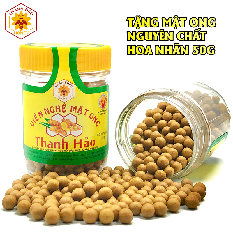 Viên Nghệ Vàng Mật Ong Thanh Hảo 100g