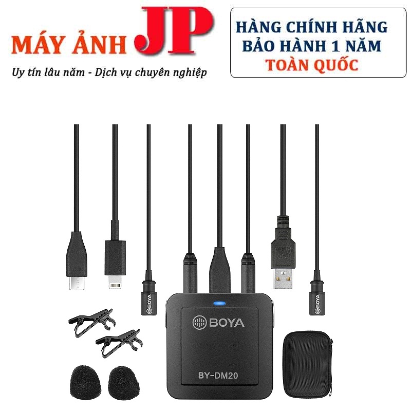 Micro đôi cài áo boya by-dm20