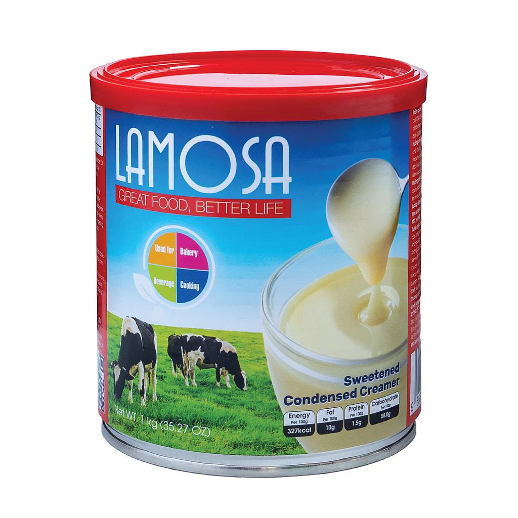Sữa Đặc Có Đường Cao Cấp LAMOSA Lon 1kg