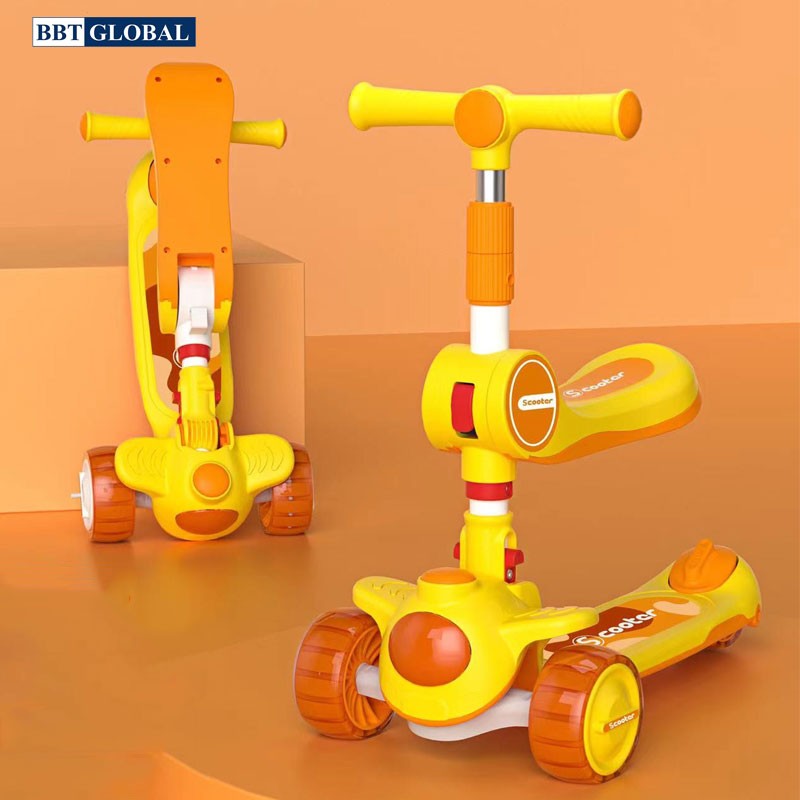 Xe trượt Scooter BBT Global 2 trong 1 SK1306/SK1308- scooter trẻ em, xe chòi chân