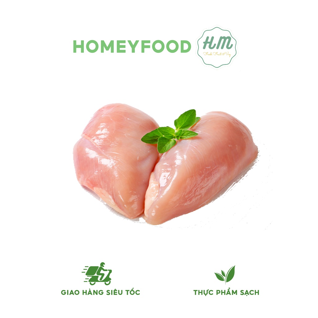 Ức gà tươi ngon giao hỏatốc 1h