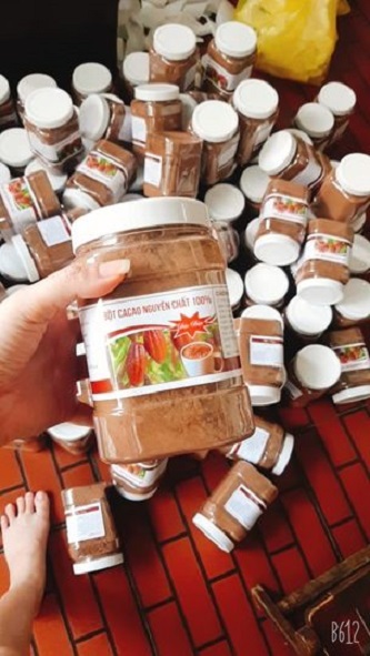 Bột cacao - nguyên chất - 500g