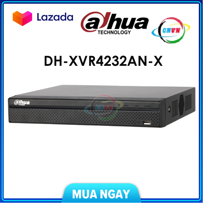 Đầu ghi hình 32 kênh 5in1 dahua xvr4232an-x hàng chính hãng-công nghệ việt nam