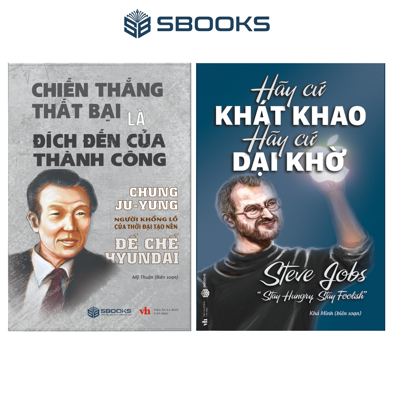 Sách combo 2 cuốn : chiến thắng thất bại là đích đến của thành công + hãy cứ khát khao hãy cứ dại khờ - sbooks