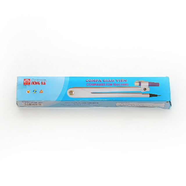 Compa giáo viên compa kẹp phấn Hồng Hà