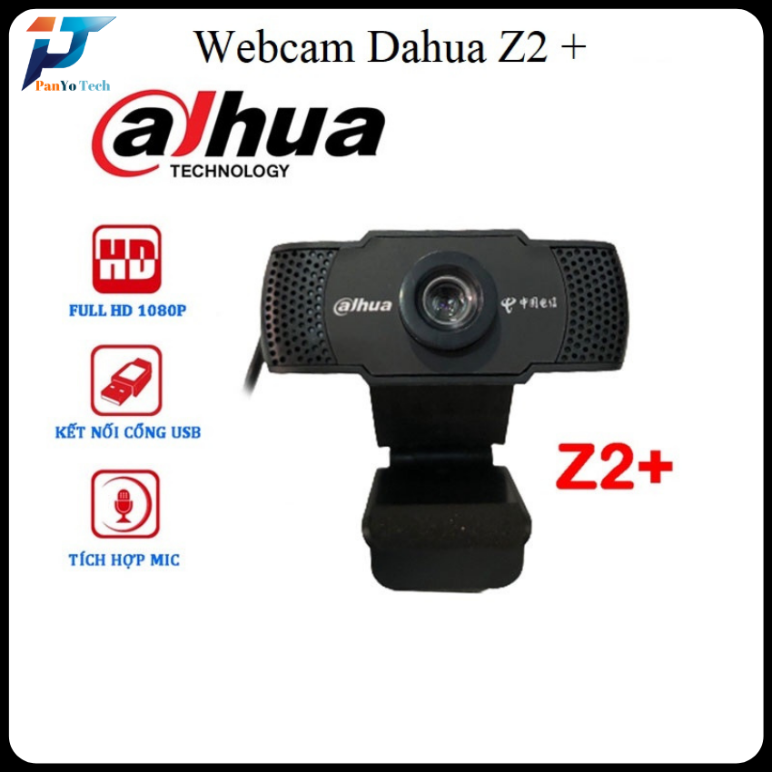 [FreeShip+Quà Tặng] Webcam Dahua Z2 +1080P -Hỗ trợ dạy và học trực tuyến - Cắm cổng usb hỗ trợ mic!