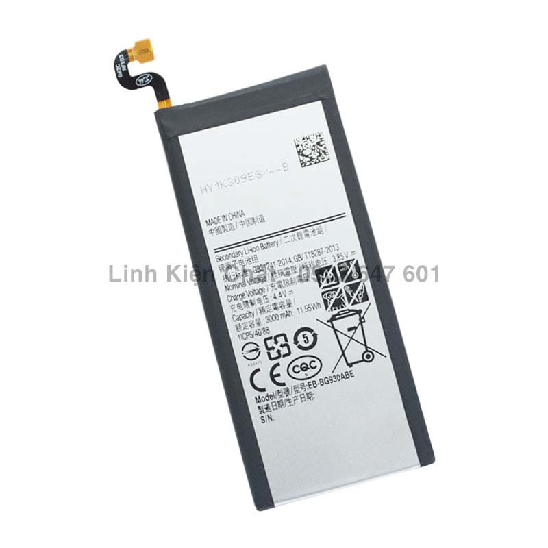 Pin cho samsung galaxy s7 g930 sm-g930f 3000mah - hàng nhập khẩu