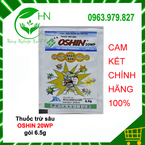  Combo 10 gói Thuốc trừ sâu rầy OSHIN 100SL 6.5g 