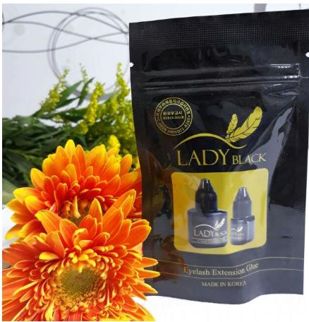 1 chai keo lady black nối mi