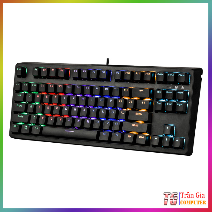 Bàn phím cơ E-Dra EK387 RGB version 2021 Huano Switch