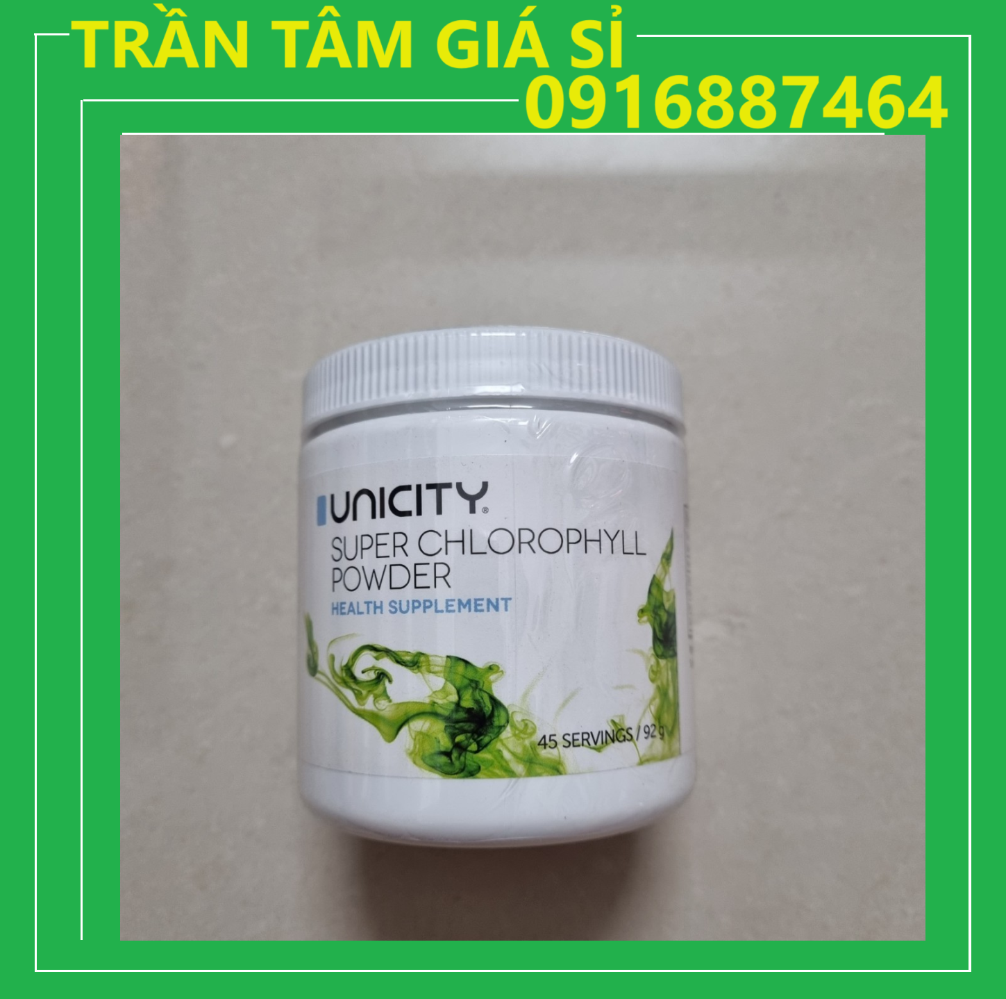 Bột diệp lục uni chống mất ngủ, giúp giải nhiệt cơ thể, giảm thiếu máu não