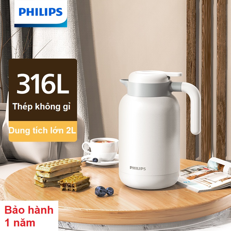 Bình thủy điện, bình giữ nhiệt Philips 2L dung tích lớn AWP2622