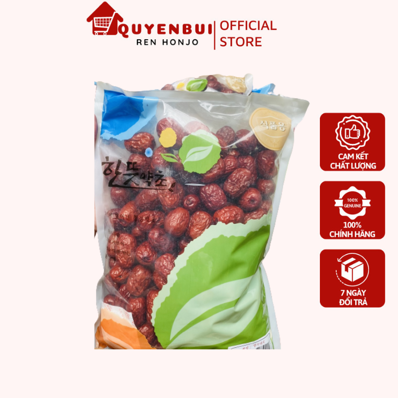 Táo đỏ khô hàn quốc 1kg loại ngon - ngọt ngào và bổ dưỡng cho sức khỏe của bạn - date mới
