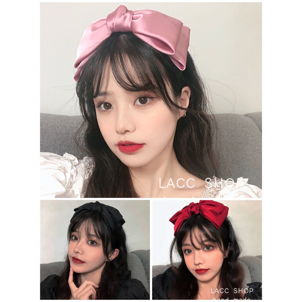 HOT - Bờm tóc nơ Lolita siêu xinh bluehope