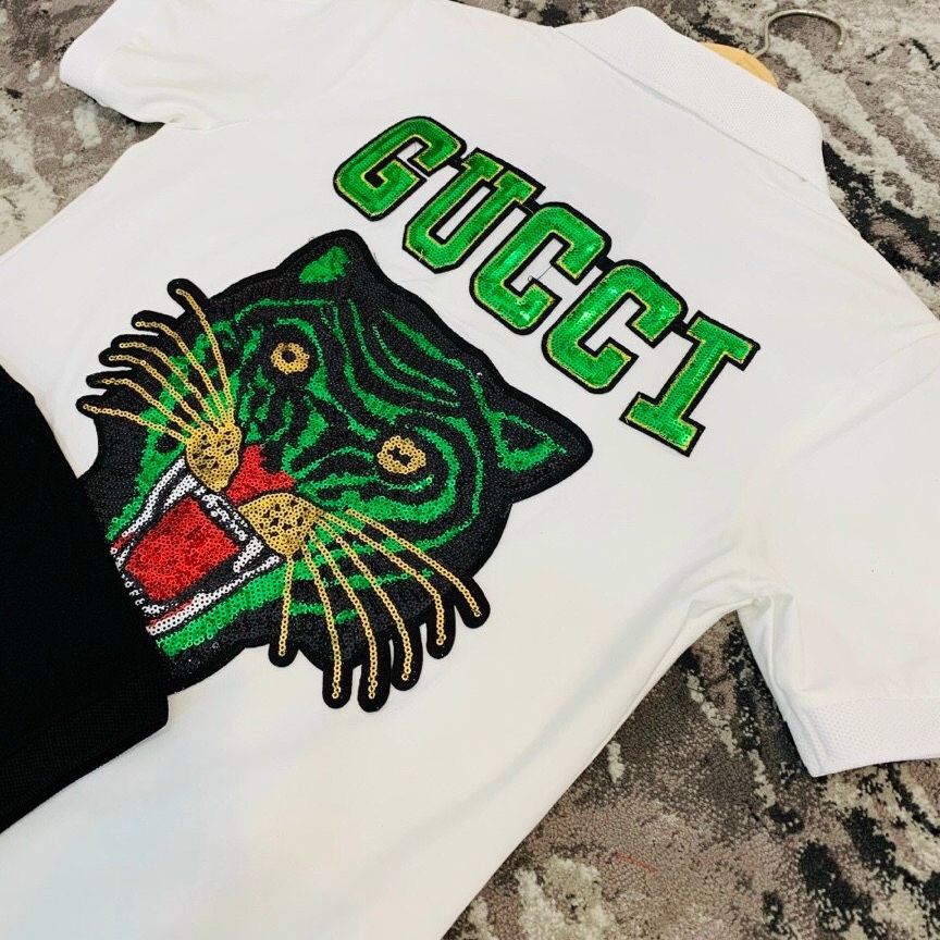 Áo thun nam cổ trụ Polo đính đá Kim Sa tay ngắn, chất liệu cotton mềm mịn form chuẩn body thời trang cao cấp Shop TH-FASHION - 029