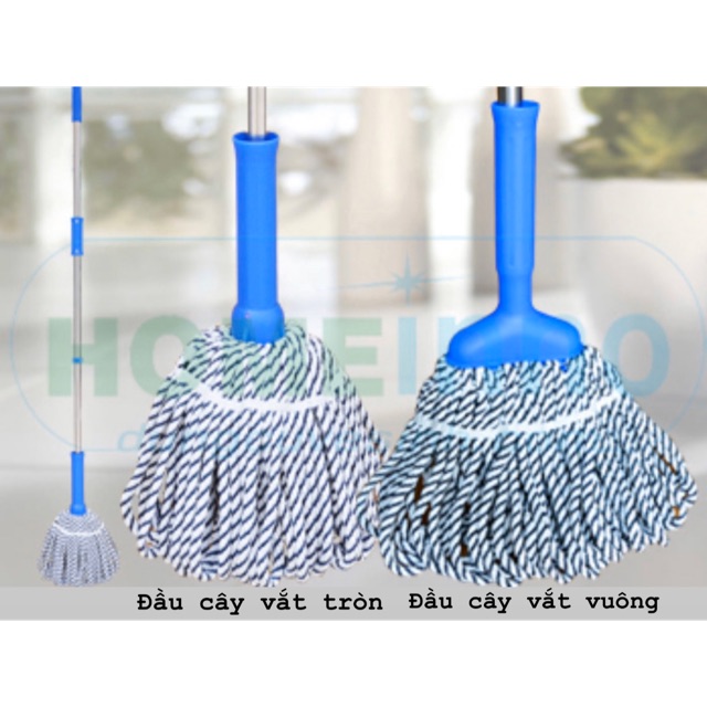 Nùi Thay Thế Cây Lau Nhà Vắt Trợ Lực Homeinno