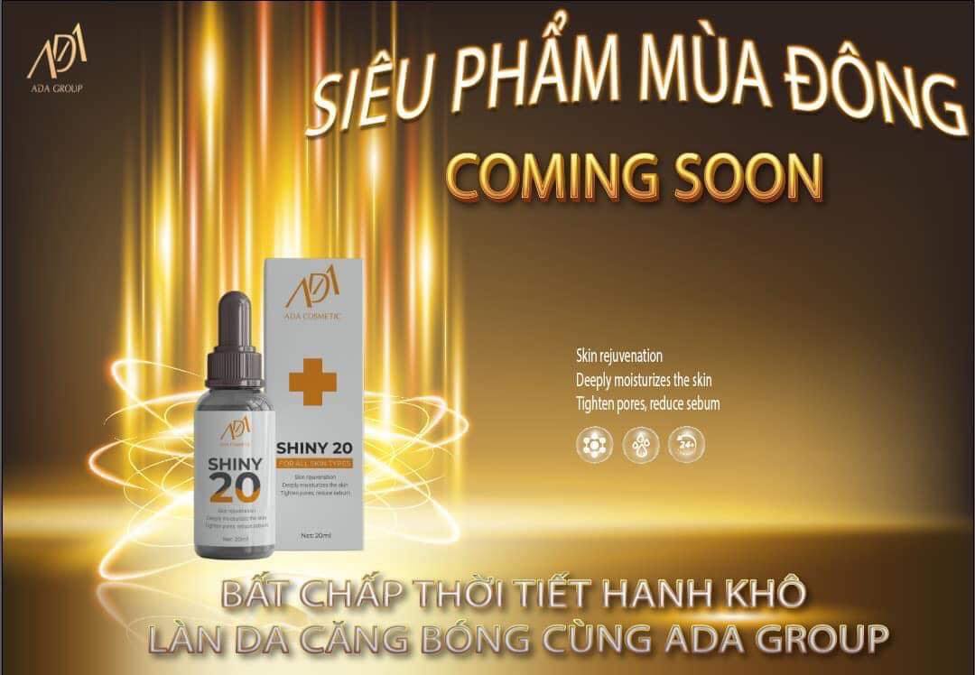 Serum siêu căng bóng , dưỡng ẩm khoá ẩm - shiny 20 - ada group