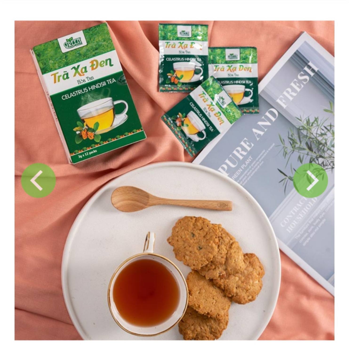 Trà Xạ đen hòa tan