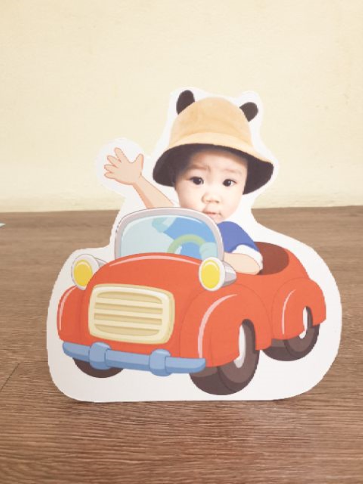 Hot-selling household goods Thiết kế hình Chibi trang trí tiệc sinh nhật happy birthday thôi nôi đầy tháng theo yêu cầu cho bé trai bé gái TK01