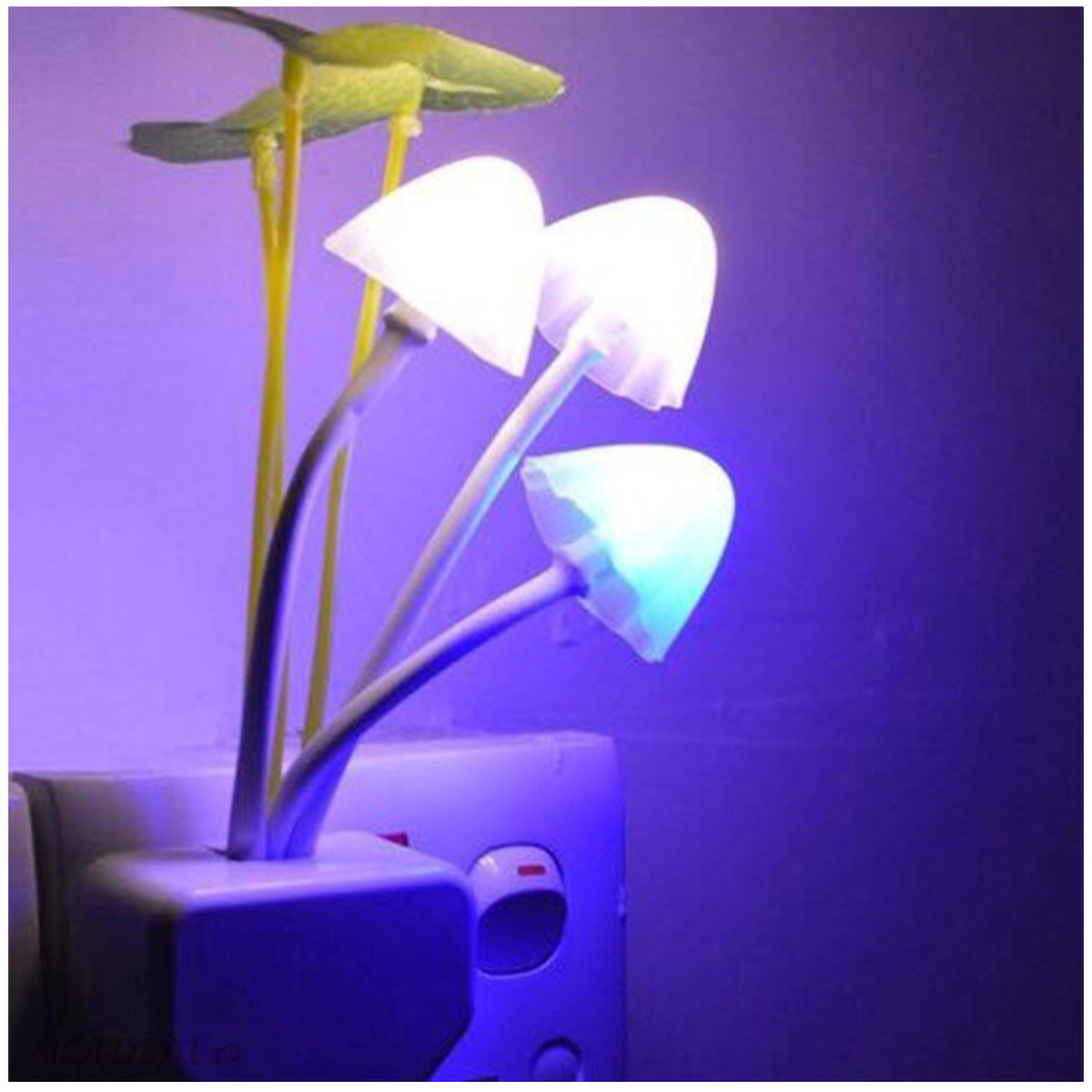 Đèn ngủ led cảm biến ánh sáng hình nấm
