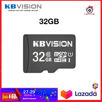 [BEST SELLER] Thẻ nhớ Micro SDHC KBVISION 32GB/64GB/128GB - Camera Home