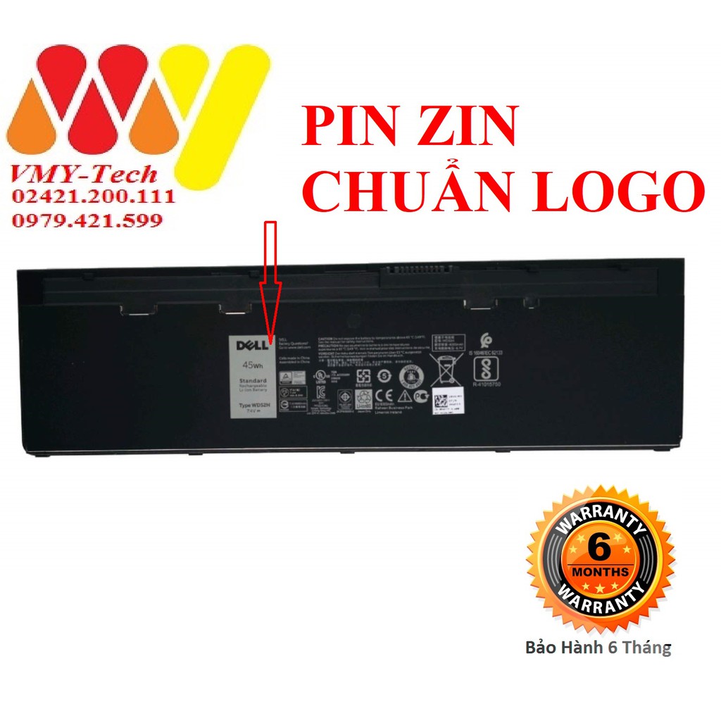 PHỤ KIỆN GIÁ RẺ 🔲 Pin laptop Dell E7240 E7250