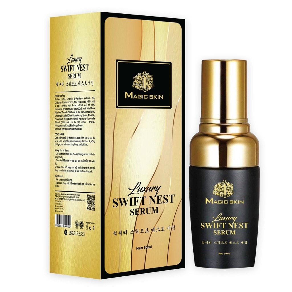 Serum Yến Tươi cho da CĂNG MỊN Luxury Swift Nest Chính hãng Magic Skin