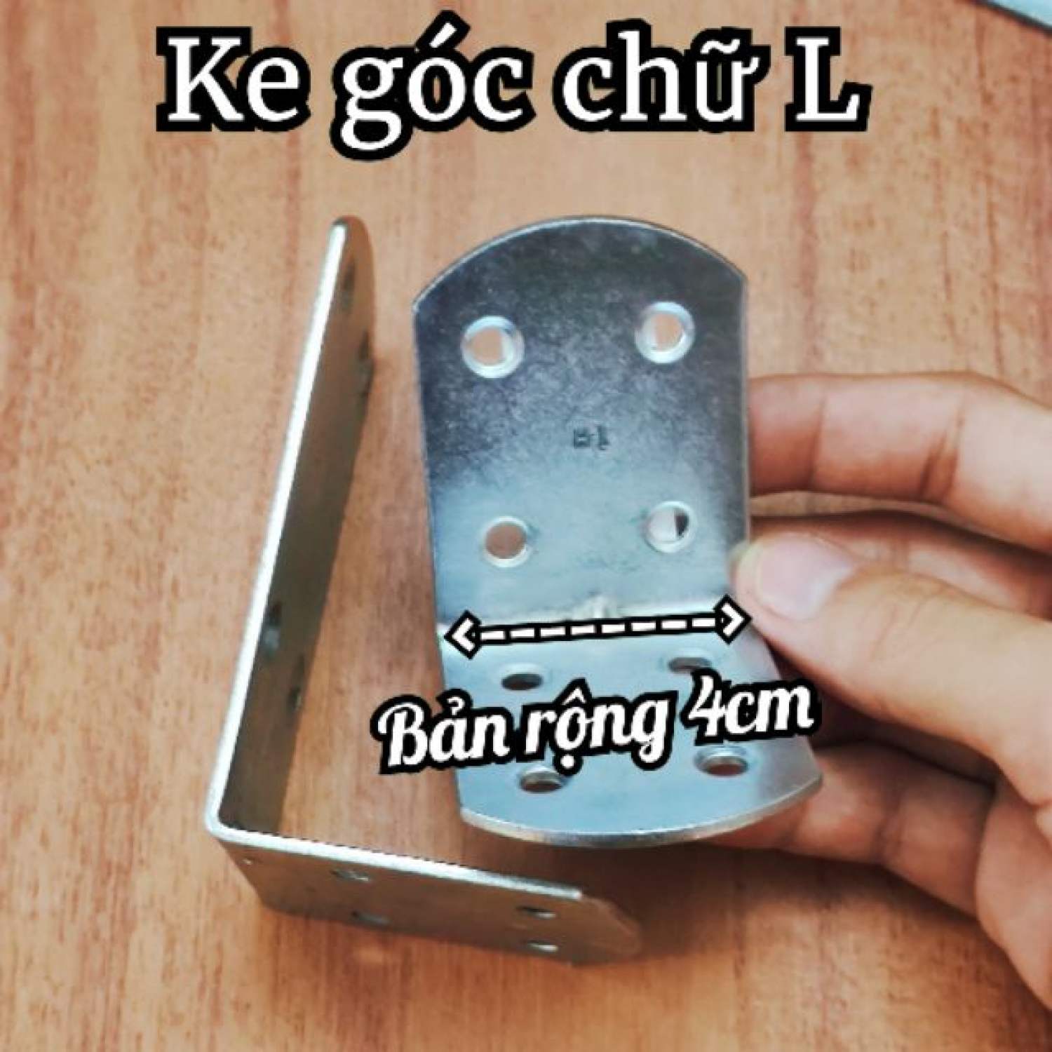 Bát giá đỡ, Ke góc vuông chữ L bản rộng 4.5cm